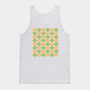 Citrus Fruits' Pattern Tank Top